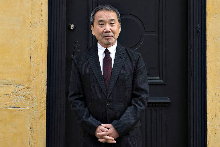 O autor Haruki Murakami em Odense, na Dinamarca (Henning Bagger - 30.out.16/Scanpix Denmark/Reuters)